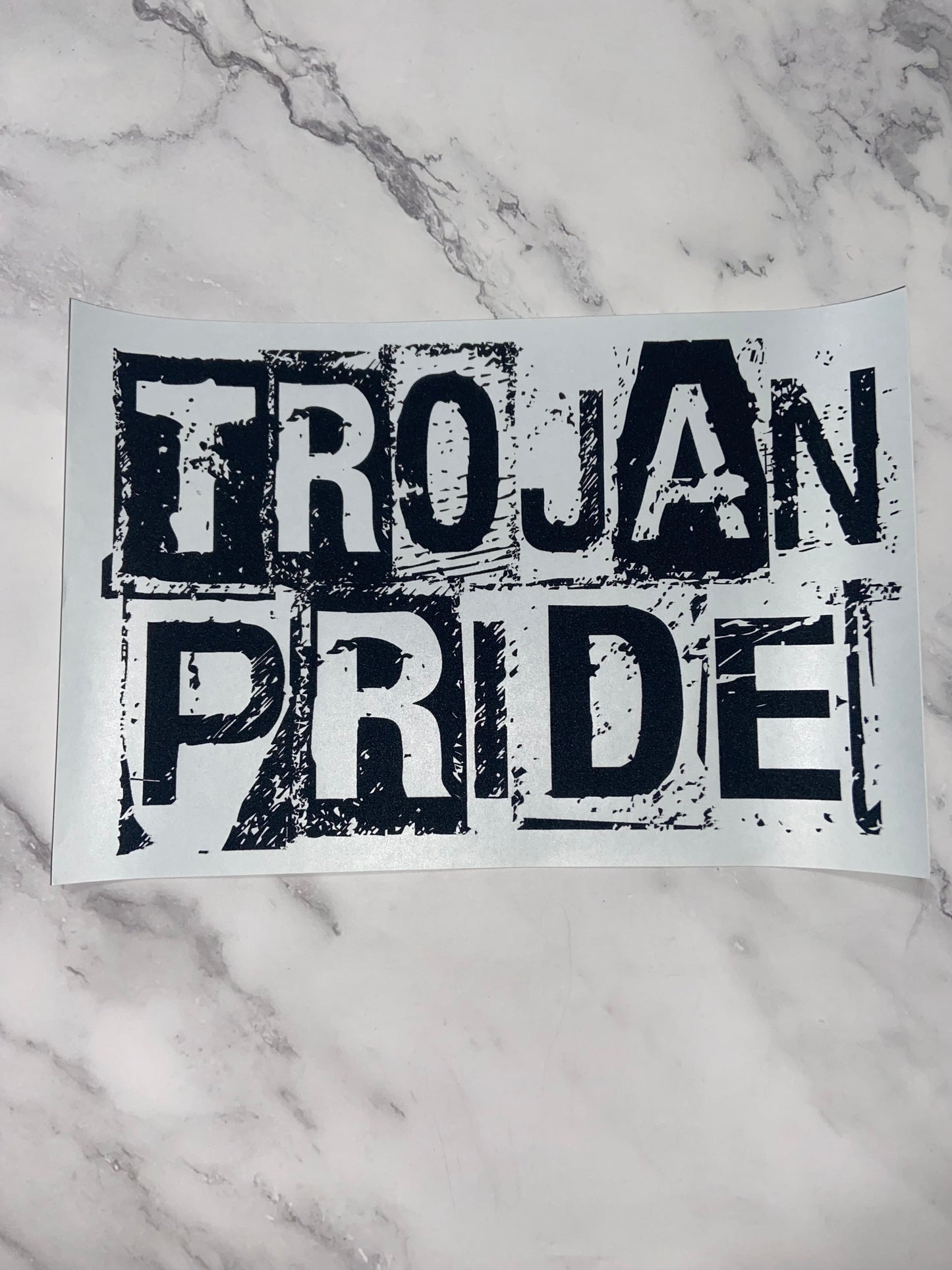 Trojan pride print