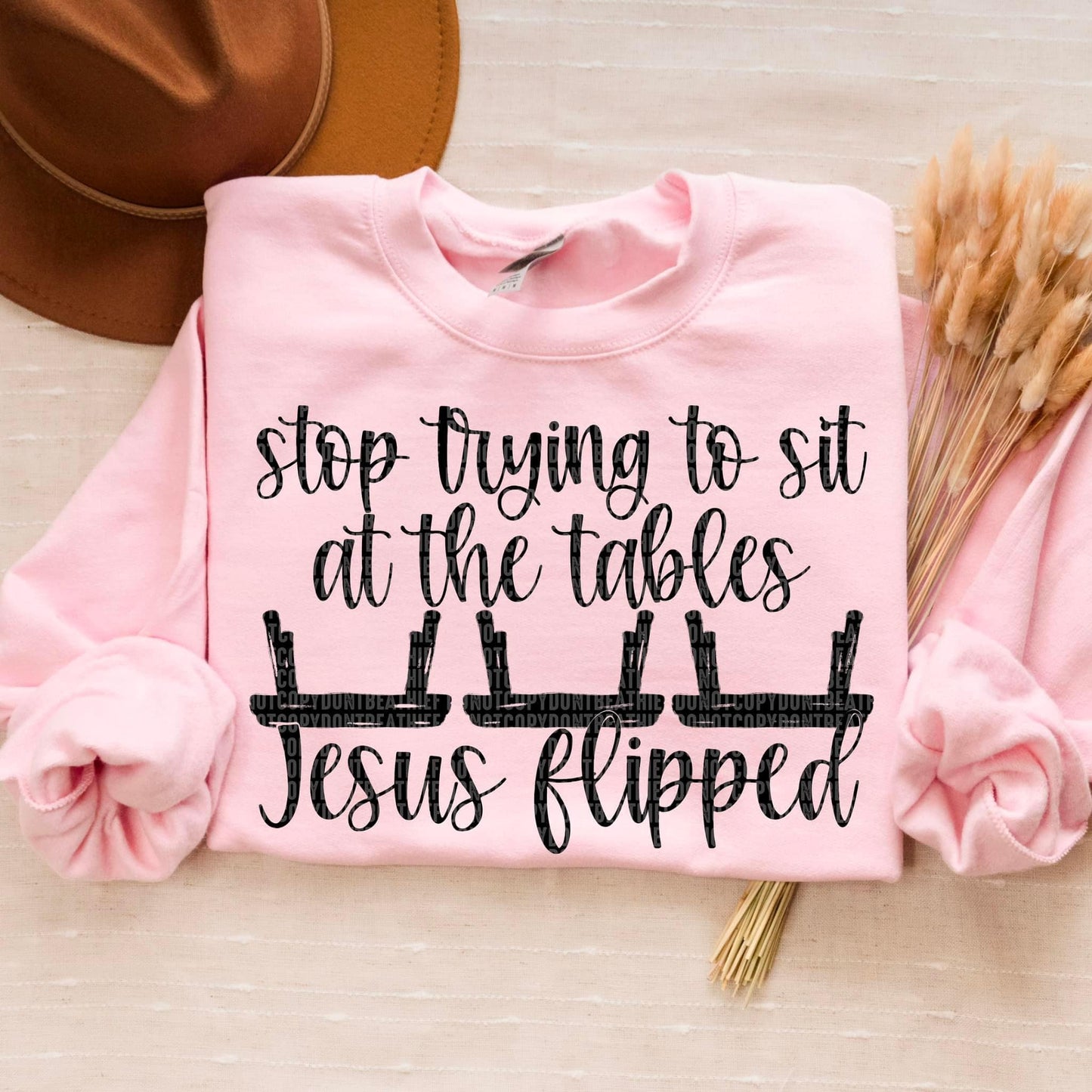 Jesus Flipped Tables Too (Women)