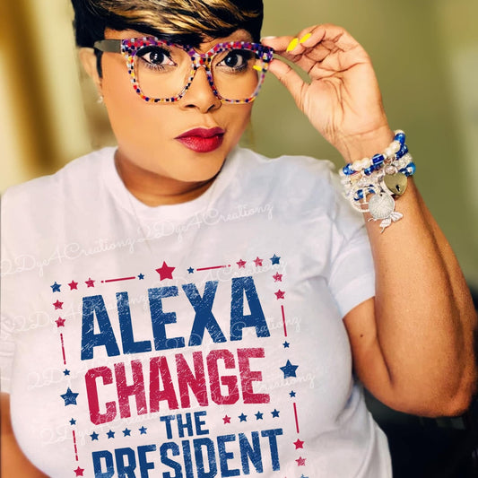 Alexa Change the President